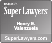 Rated by Super Lawyers: Henry E Valenzuela | SuperLawyers.com